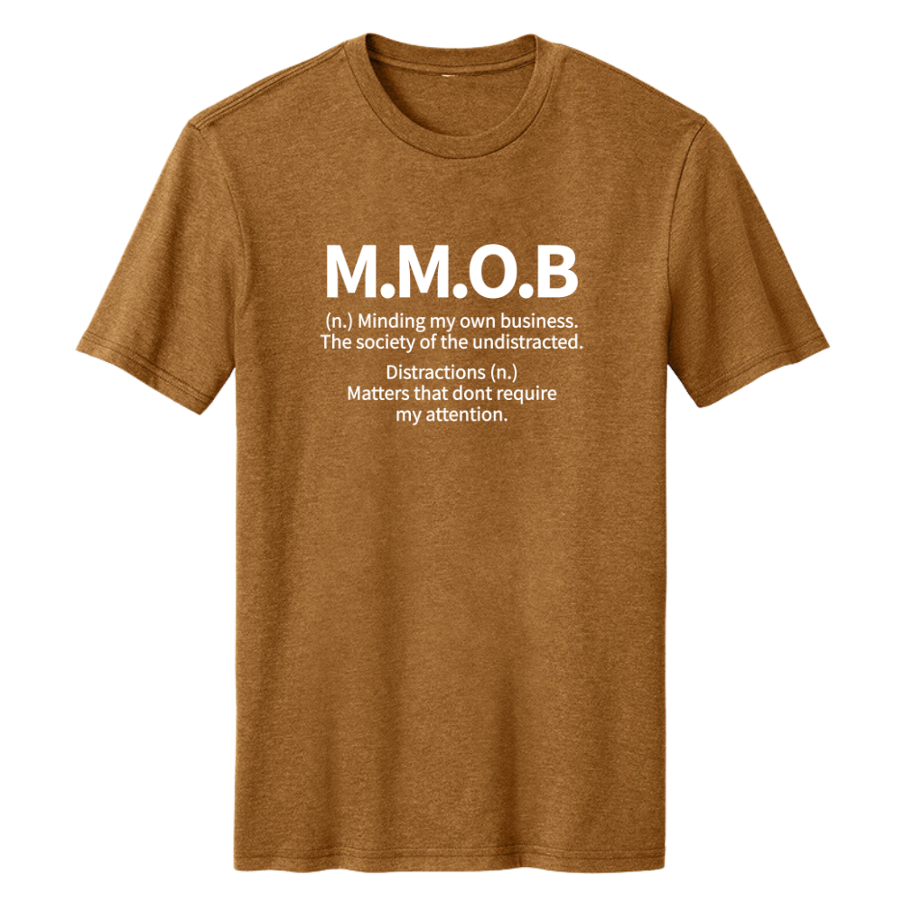 MMOB T-Shirt - Unisex Tee (Heather Brown)