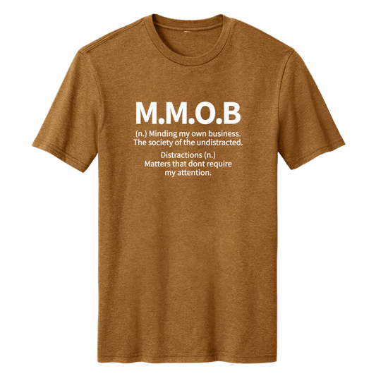 MMOB T-Shirt - Unisex Tee (Heather Brown)