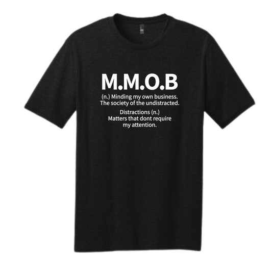 MMOB T-Shirt - Unisex Tee (Black)