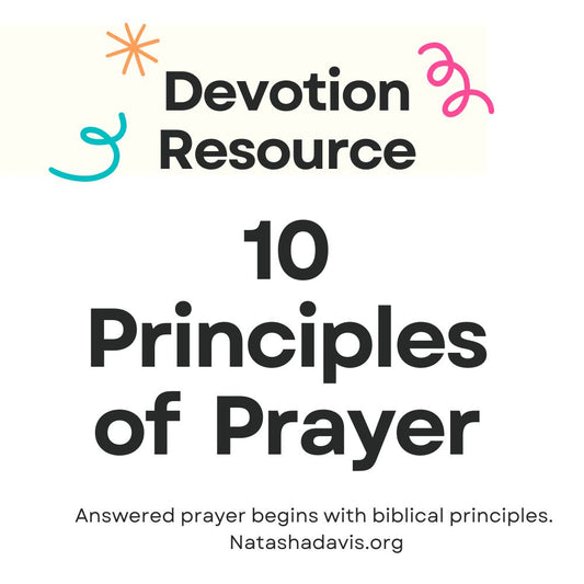 10 Principles of Prayer - Free Digital Download