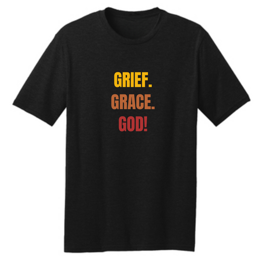 Grief. Grace. God! Unisex - Black (Colorful)